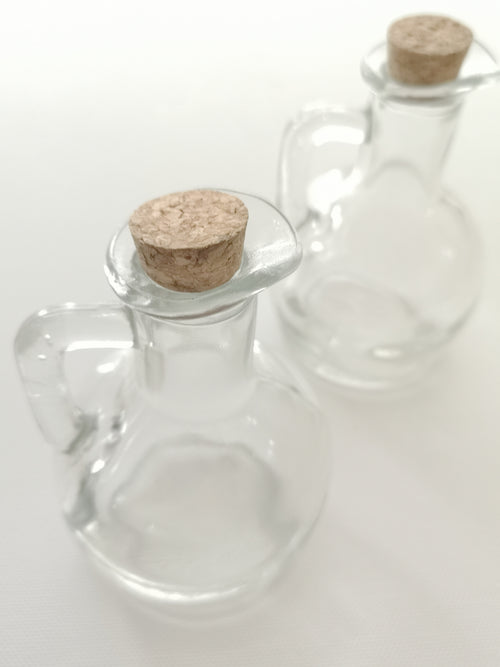 Glasflaschen - 2erSet Essig & Öl - LANCUNI