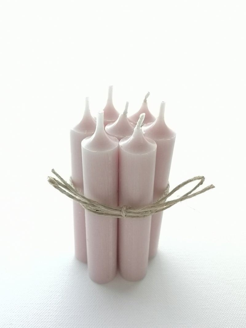 Kerzen lanncuni rosa set