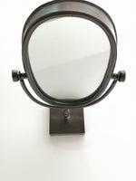LANCUNI spiegel Kosmetikspiegel Landhausstil braun schwarz Schminkspiegel